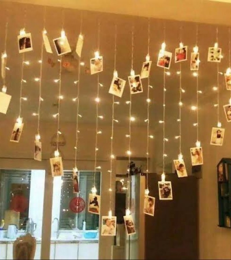 20 Clips Photo Card Wall Clip Fairy Led String Light Pack Of Wall Decor