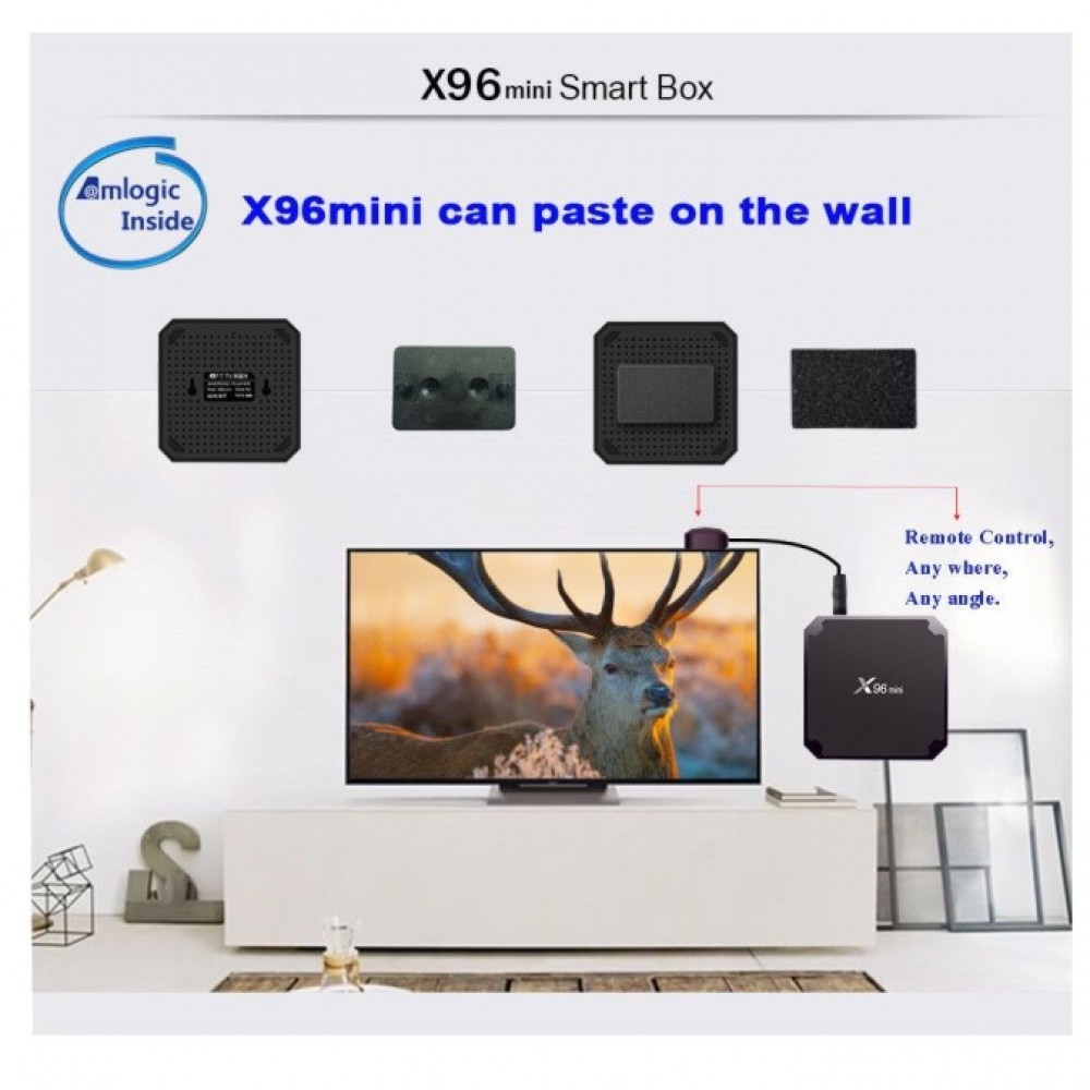 Android Smart TV Box X96 Mini Quad Core 2GB +16GB