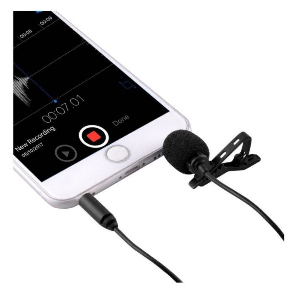 BOYA BY-M1 Omnidirectional Lavalier Microphone for Camera & Mobile Phone