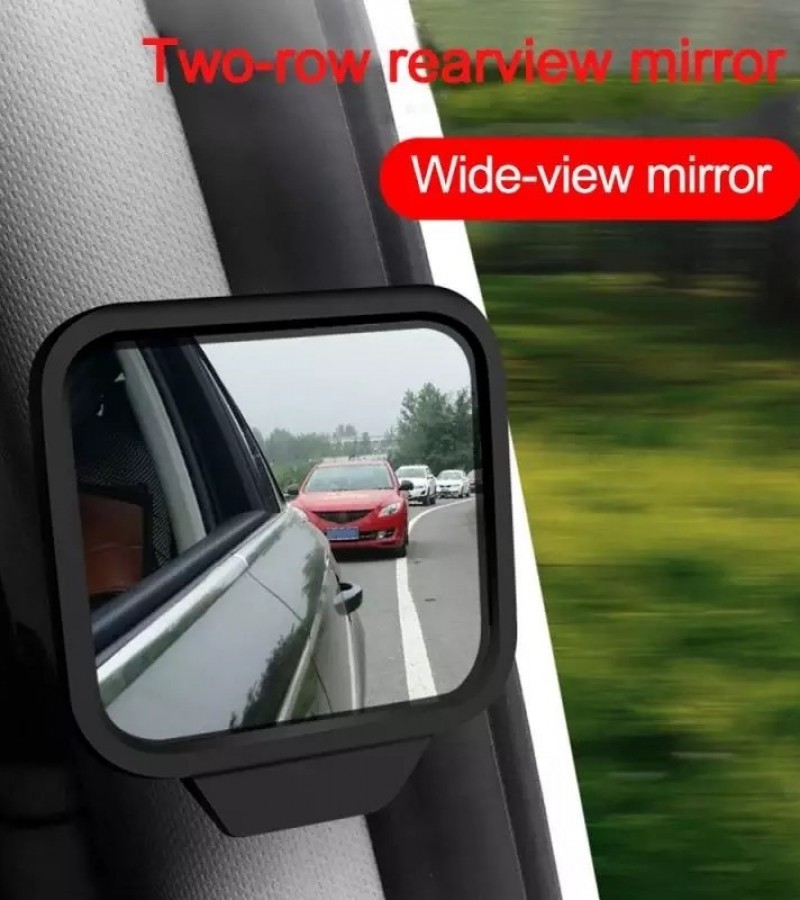 Car Adjustable Side Rear View Blind Spot Mirror