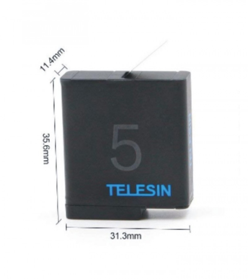 GoPro Hero 4 AHBT-401 TELESIN Dual Slots Multi Function 2pcs Battery and Charger With Batter Cases