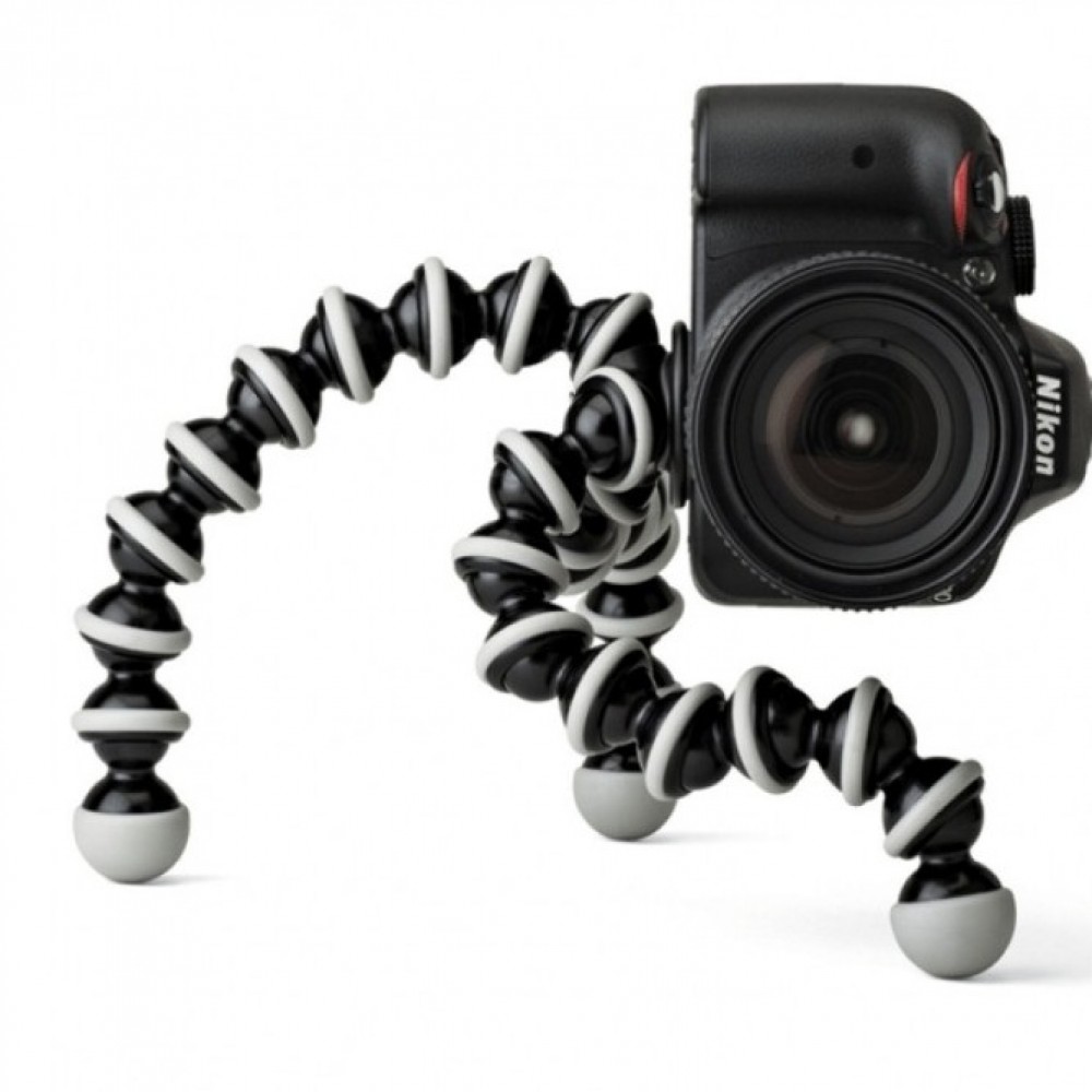 Gorilla Camera And Mobile Tripod Stand 811 - Black