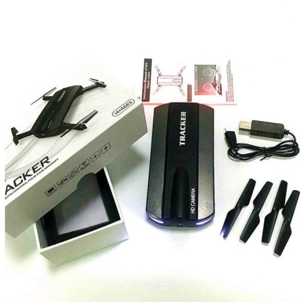 JXD 523 Tracker Foldable Selfie Drone With Hd Camera, Wifi, Quadcopter With Altitude Hold