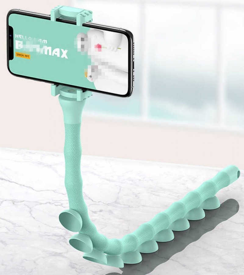 Lazy Phone Holder Stand Caterpillar Suction Cup