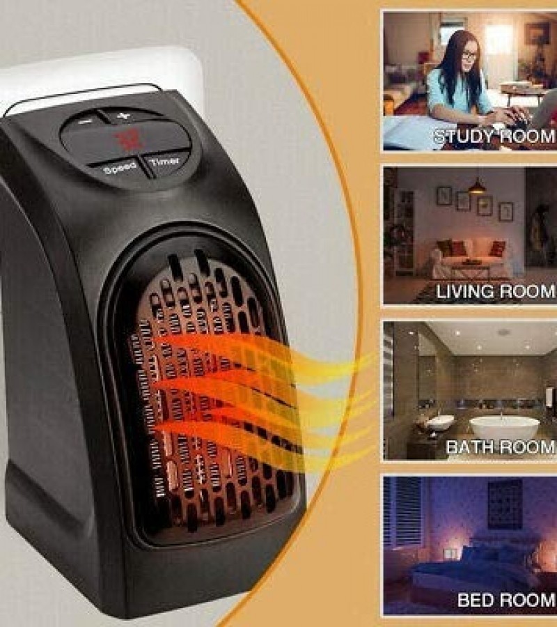 Mini Portable Electric Wall Heater Home Office Fireplace Tabletop Heater Room Heater EU Plug
