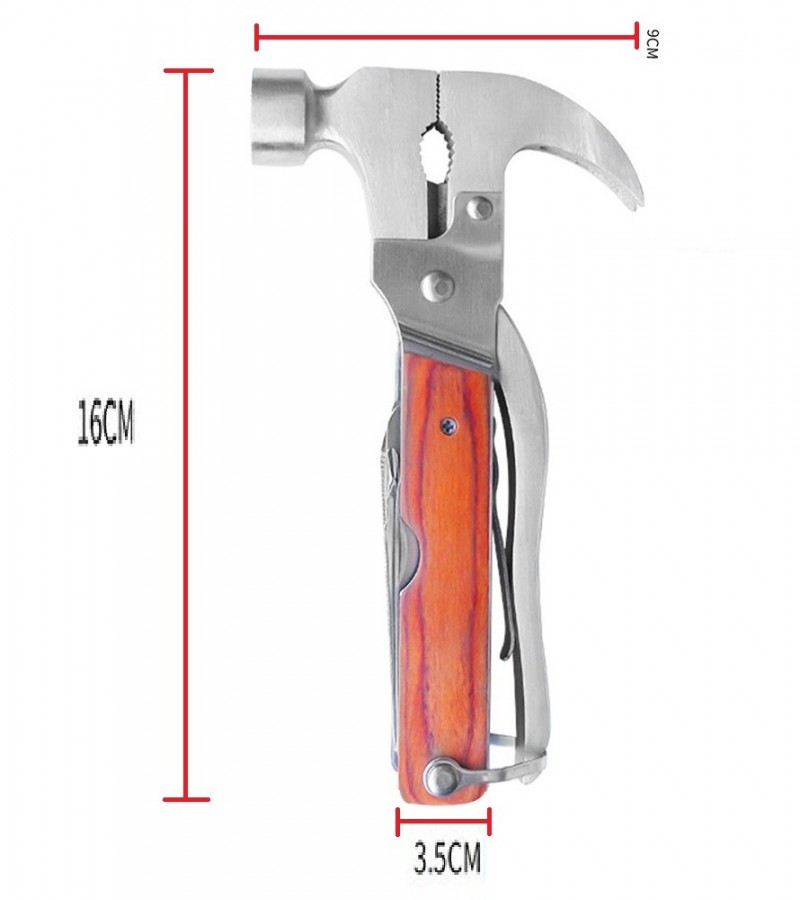 Multi-functional Bee Hive Tool Combination Claw Hammer