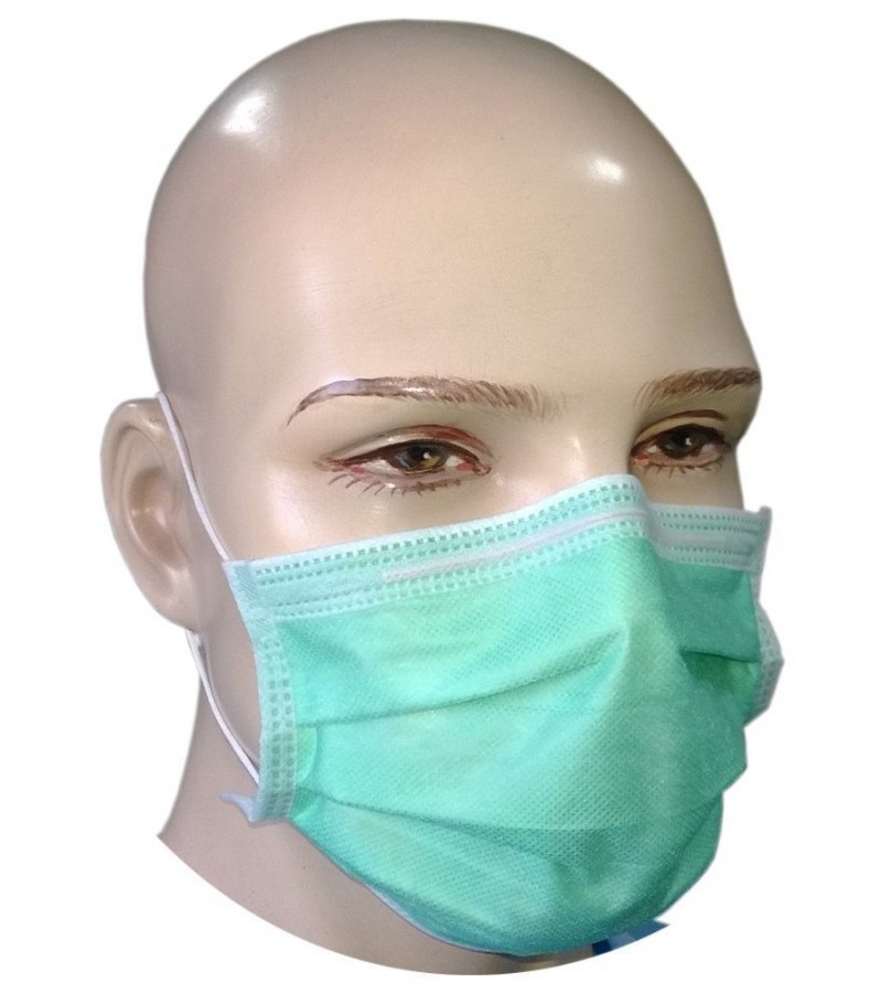 Pack of 50 Surgical Face Mask Disposable 3 Ply