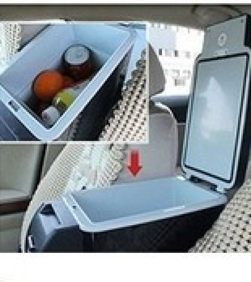 Portable Car Refrigerator Hot and Cold Truck Electric Fridge for Travel 6 L Litter