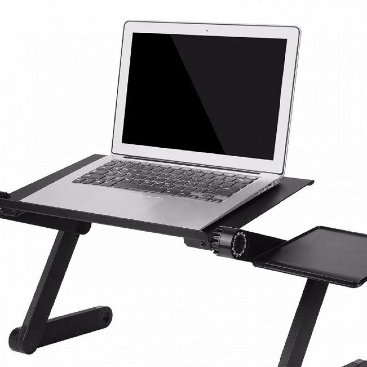 Portable Ergonomic Laptop Table Stand With Mouse Pad