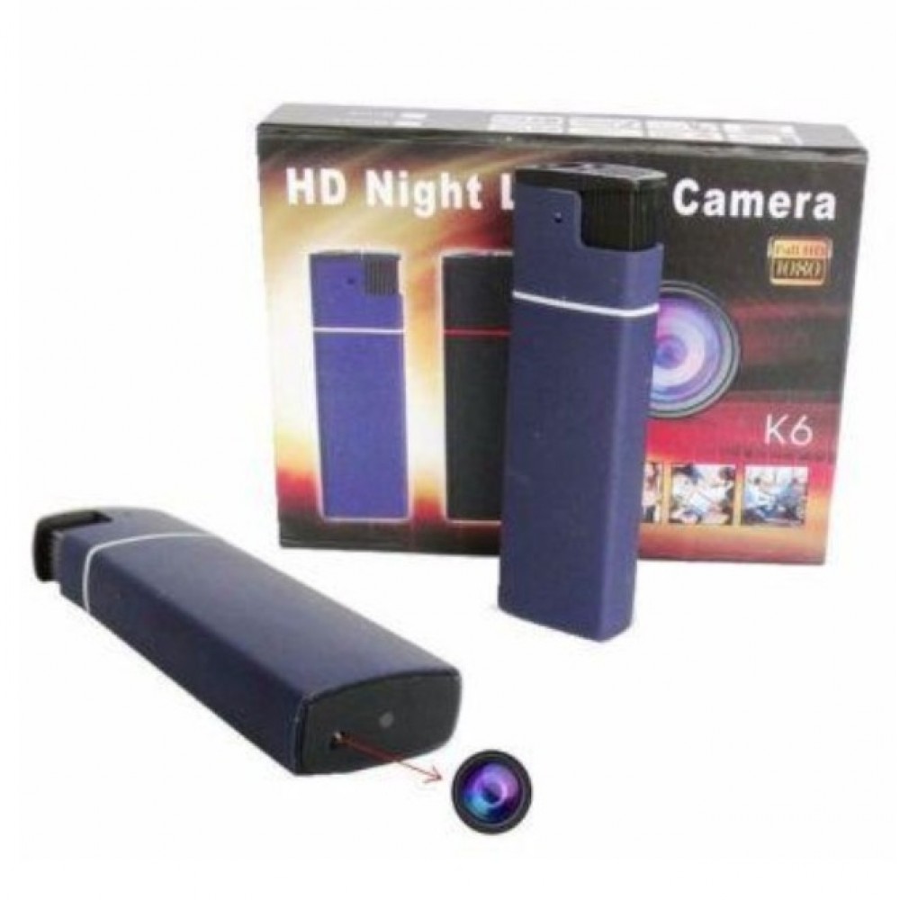 Spy Camera Nanny Mini USB Pen Lighter Camcorder IR Night Video DVR K6