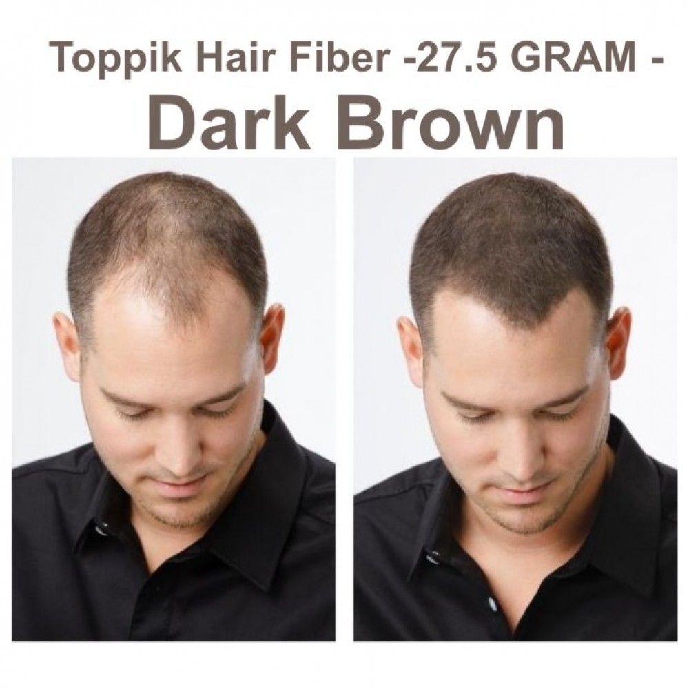 Toppik Hair Fiber -27.5 GRAM - Dark Brown