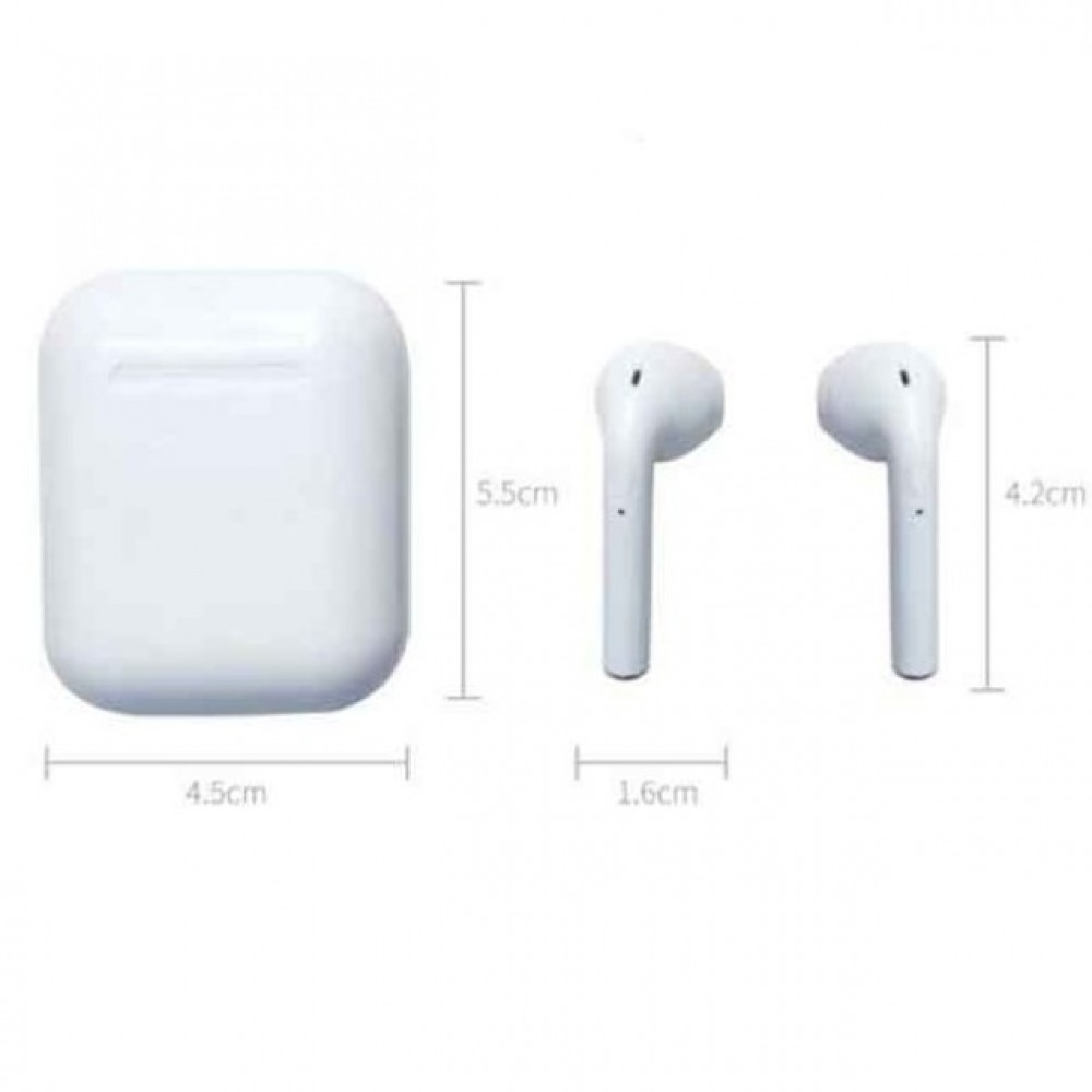Twin True I9S Wireless Bluetooth V4.2 Earbuds, Double Earpiece, Twins Earphones with Magnetic Chargi