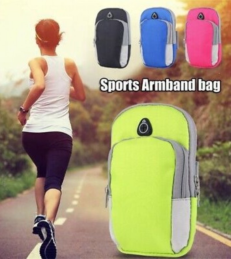 Universal Sports Phone Bag Outdoor Running Water-resistant Armband - Multi