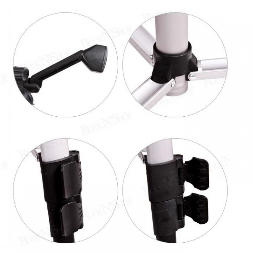 Weifeng WT-330A Professional Tripod Stand Aluminum - Silver
